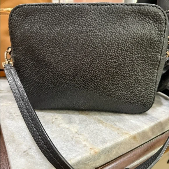 Kate Spade Orchard Street Arla Black Leather Crossbody with Tassels. - Picture 7 of 11